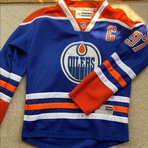 Edmonton Oilers Connor McDavid Hockey Jersey - Youth S/M